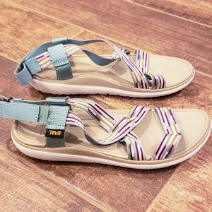 Teva Terra-Float Livia, Tacion Aqua, Size 7, NEW